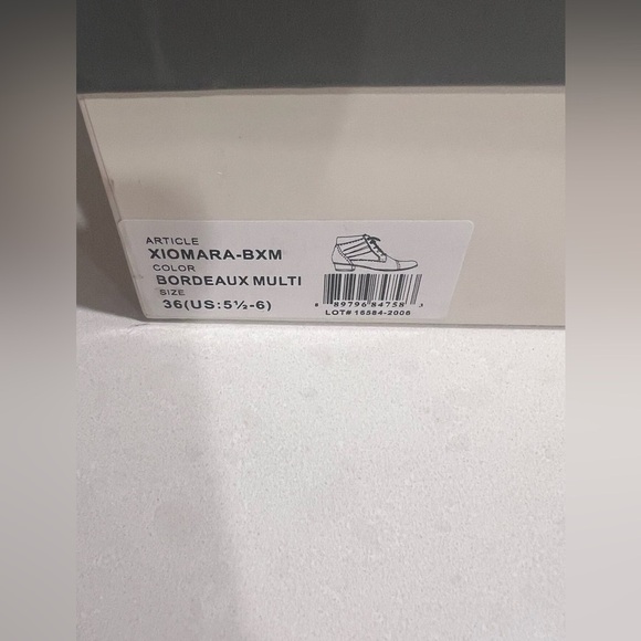 SPRING STEP Xiomara Bordeaux Boots Size 36 5.5-6 NIB - Picture 8 of 8